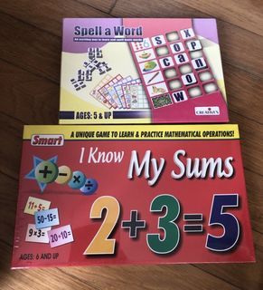 Brand new BN board game spell a word maths