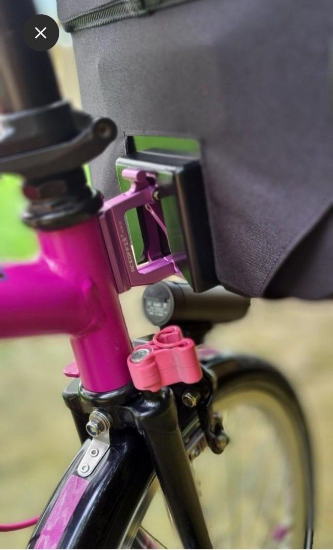 Brand New FULL BLACK Zeed Front Block Bag WITH SLIGHT IMPERFECTION