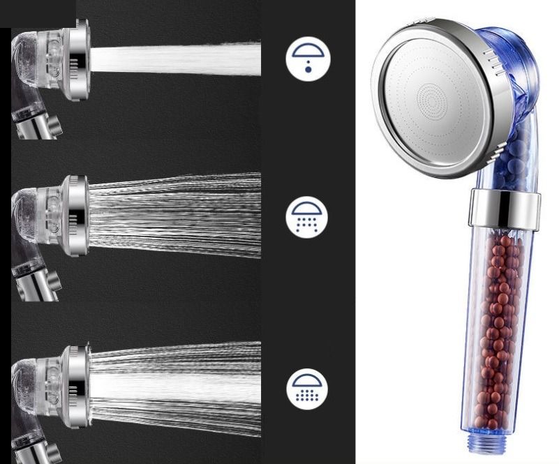Brand New Pressureincrease shower head 1.5M 2M Water Pipe saving water