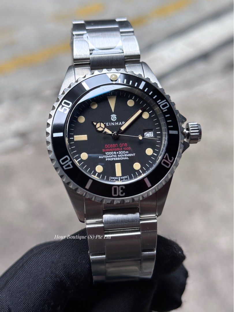 Brand New Steinhart Ocean 42 OVR Swiss Made Automatic Watch