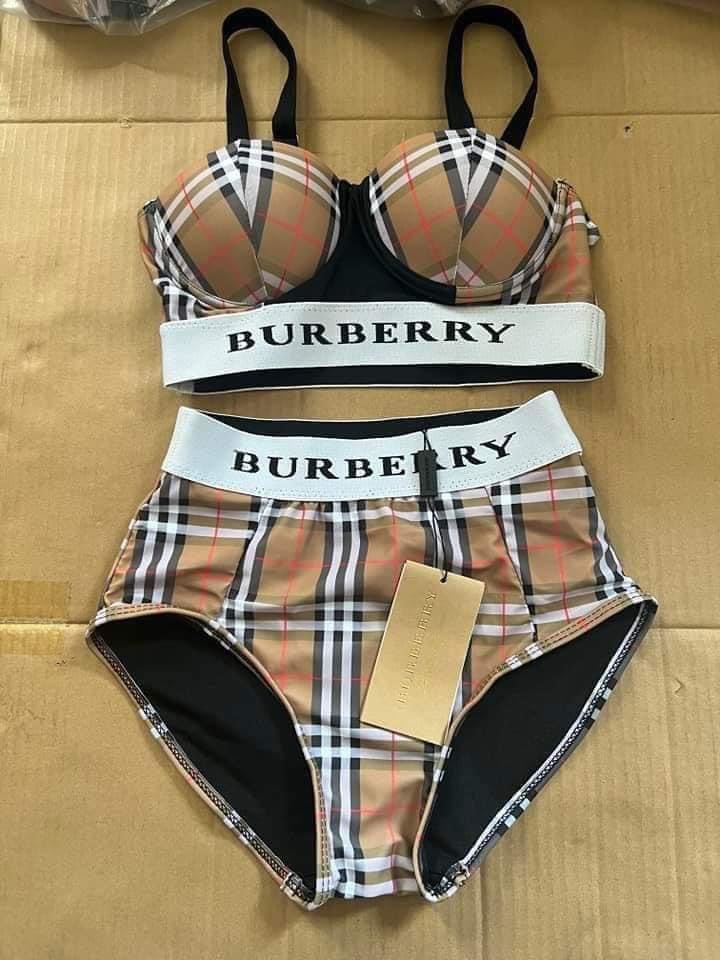 Burberry Swimsuit, Women's Fashion, Swimwear, Bikinis & Swimsuits on  Carousell