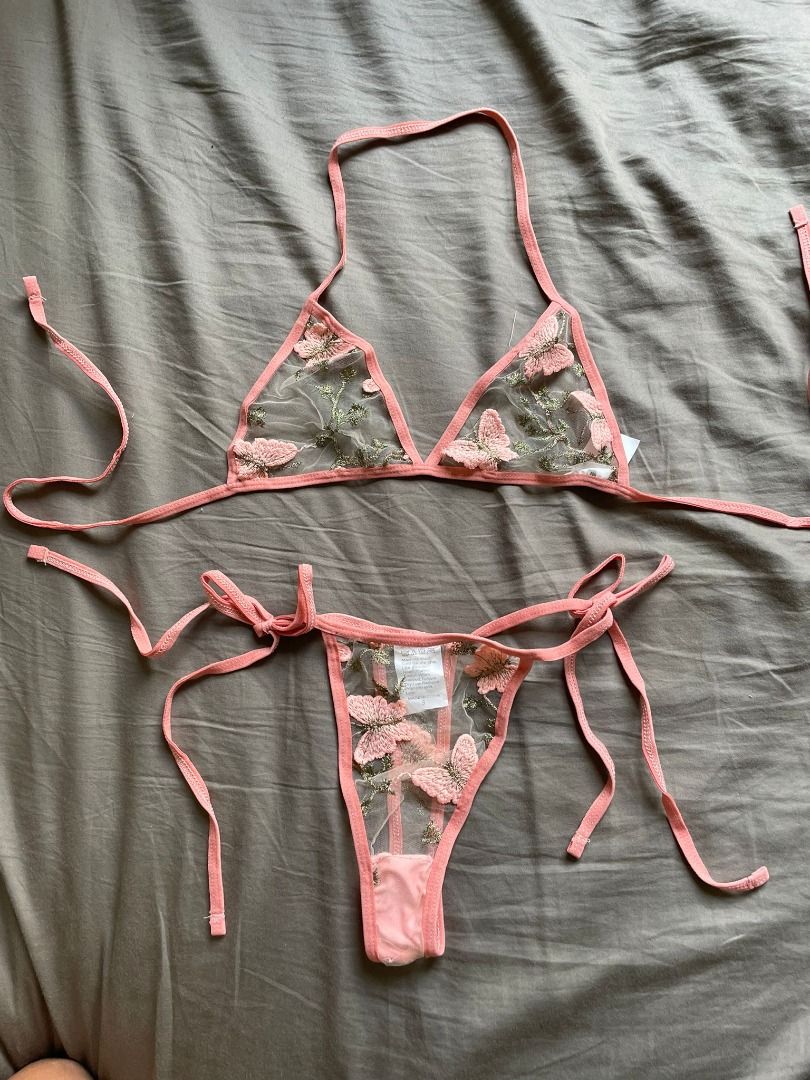 Butterfly online lingerie set
