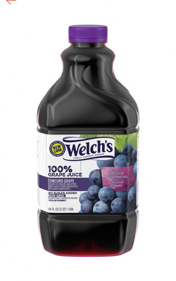 WELCH'S 100 GRAPE JUICE, Food & Drinks, Beverages on Carousell