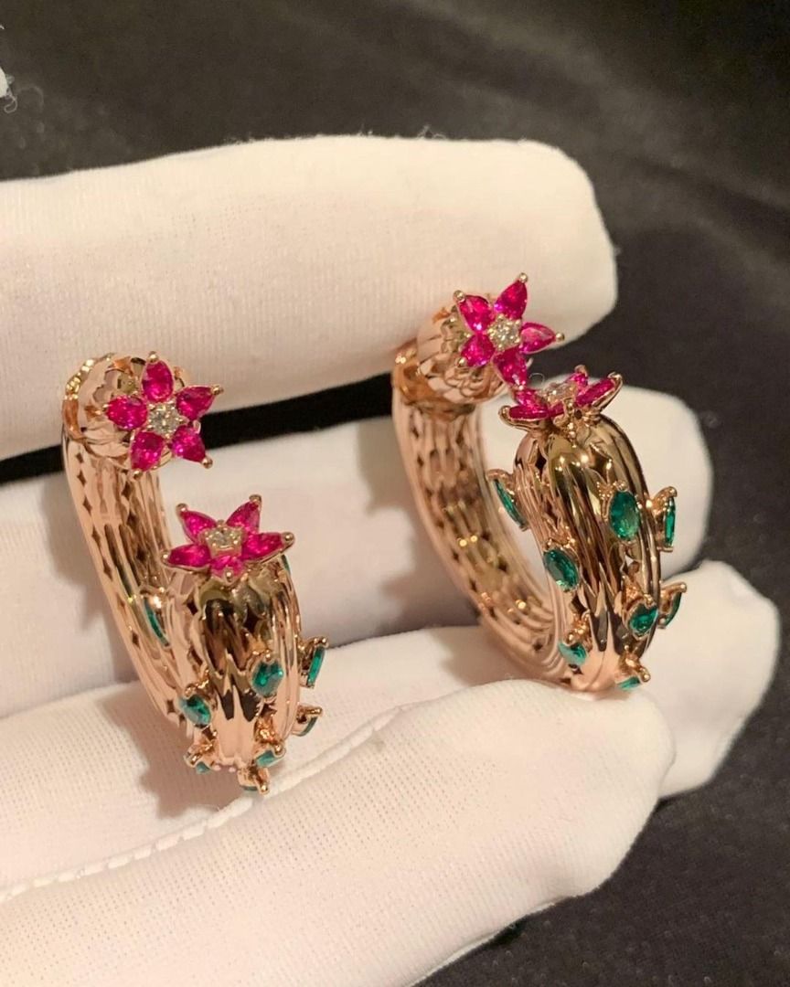 Cartier cactus earrings best sale