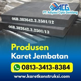 Call 0813-3413-8384, Pabrik Bantalan Karet Jembatan Medan