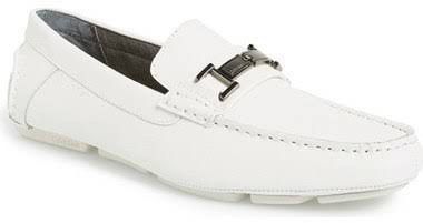 Calvin Klein Leather Magnus Slip On White Dress/Drivers Shoes, Men's  Fashion, Footwear, Dress Shoes on Carousell