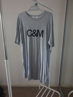 Camilla and marc t shirt logo dress size 10