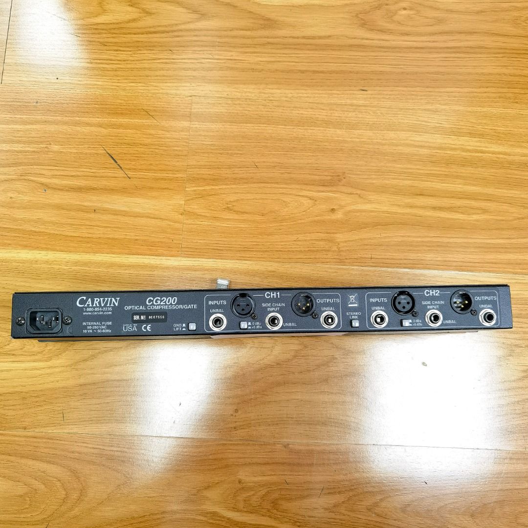 CARVIN (Diaphragm) & (Optical Compressor) & (XLR Mini Light 12V), 音響器材