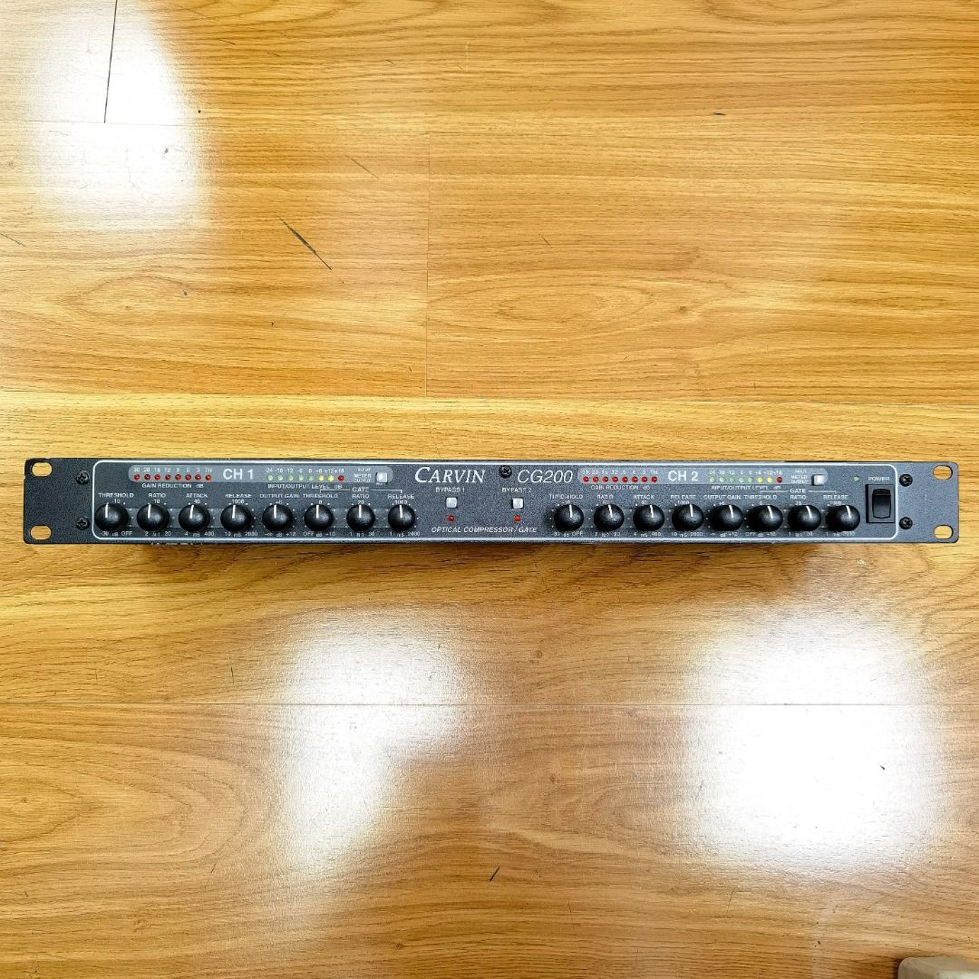 CARVIN (Diaphragm) & (Optical Compressor) & (XLR Mini Light 12V), 音響器材