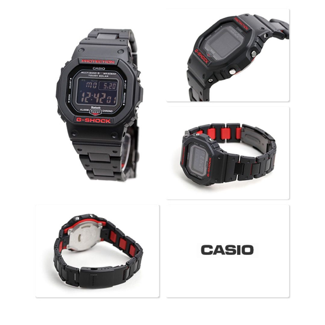 CASIO G-SHOCK GW-B5600 series GW-B5600HR-1 Bluetooth® 無線連接