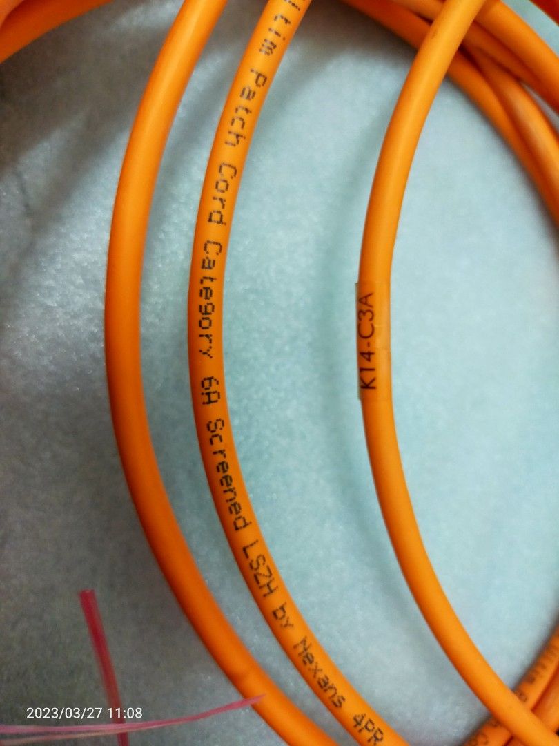 Category 6A LAN cables, Computers & Tech, Parts & Accessories, Cables