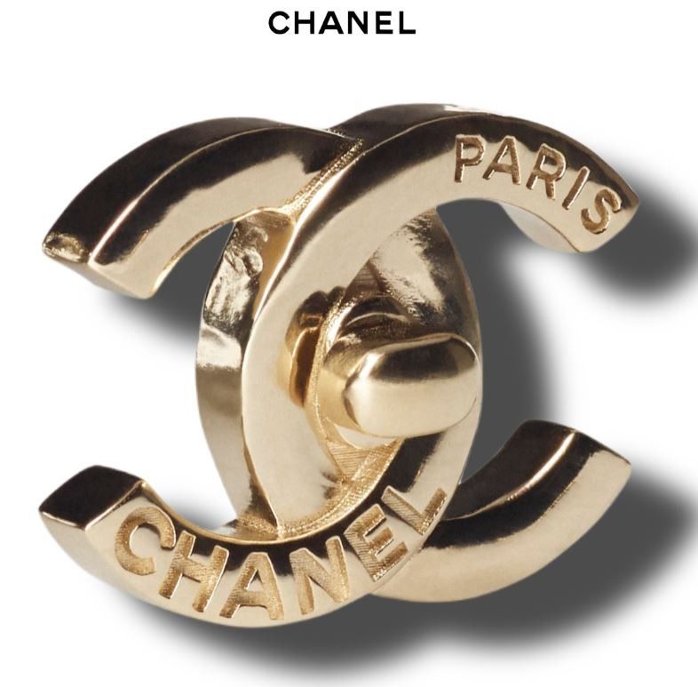Chanel discount turnlock brooch