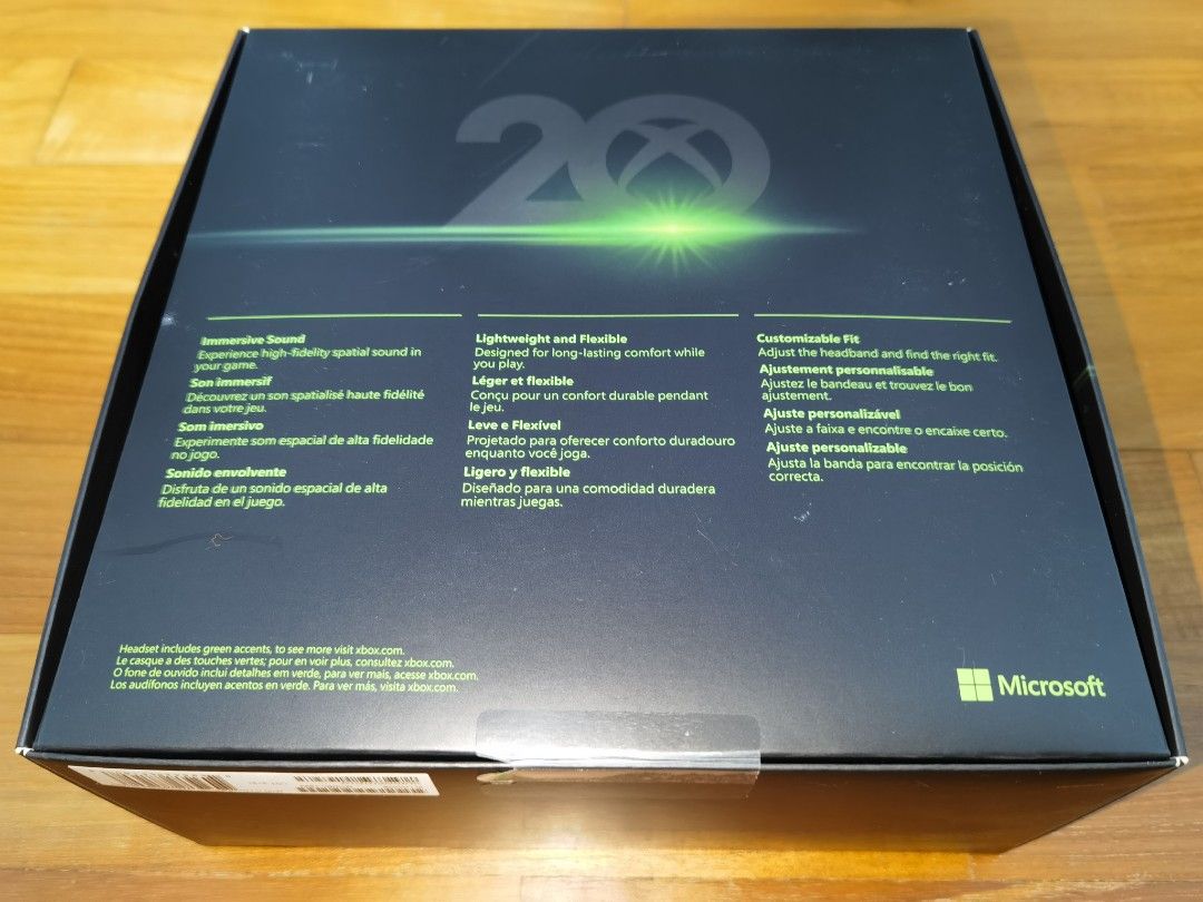 *CHEAPEST*Xbox 20th Anniversary Limited Edition Wired Stereo Headset