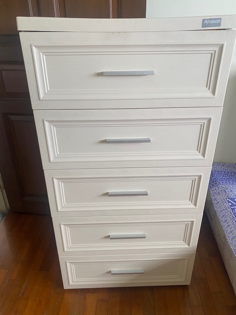 Plastic Chest Of Drawers, Furniture & Home Living, Furniture, Shelves