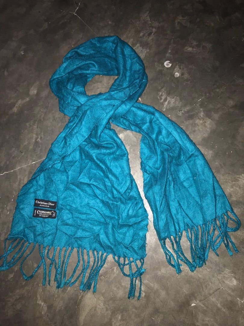 Christian dior cheap cashmaire scarf