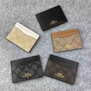 Coach Men Card Wallet New, Luxury, Bags & Wallets on Carousell