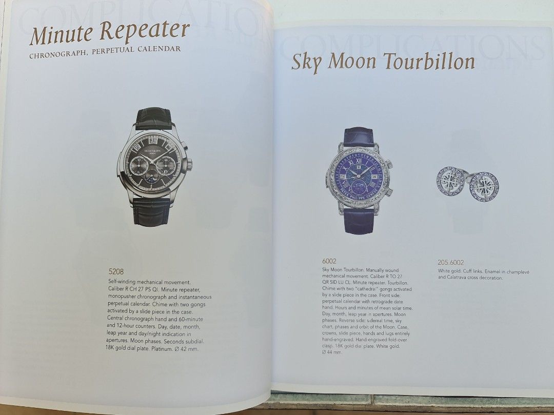 Coffee Table Book (Category: Storybooks) located in Makati City. Submitted by harvesting_game (Listing ID 1223024791, Image 3). Description: Patek Philippe 175th Anniversary London-show, Book. Details the history of Patek Philippe and showcases the ff: Patek Philippe - Museum - Complications - Collection - and many more Has beautiful illustrations of various present, period, historical, price record-setting and other unique timepieces from the br