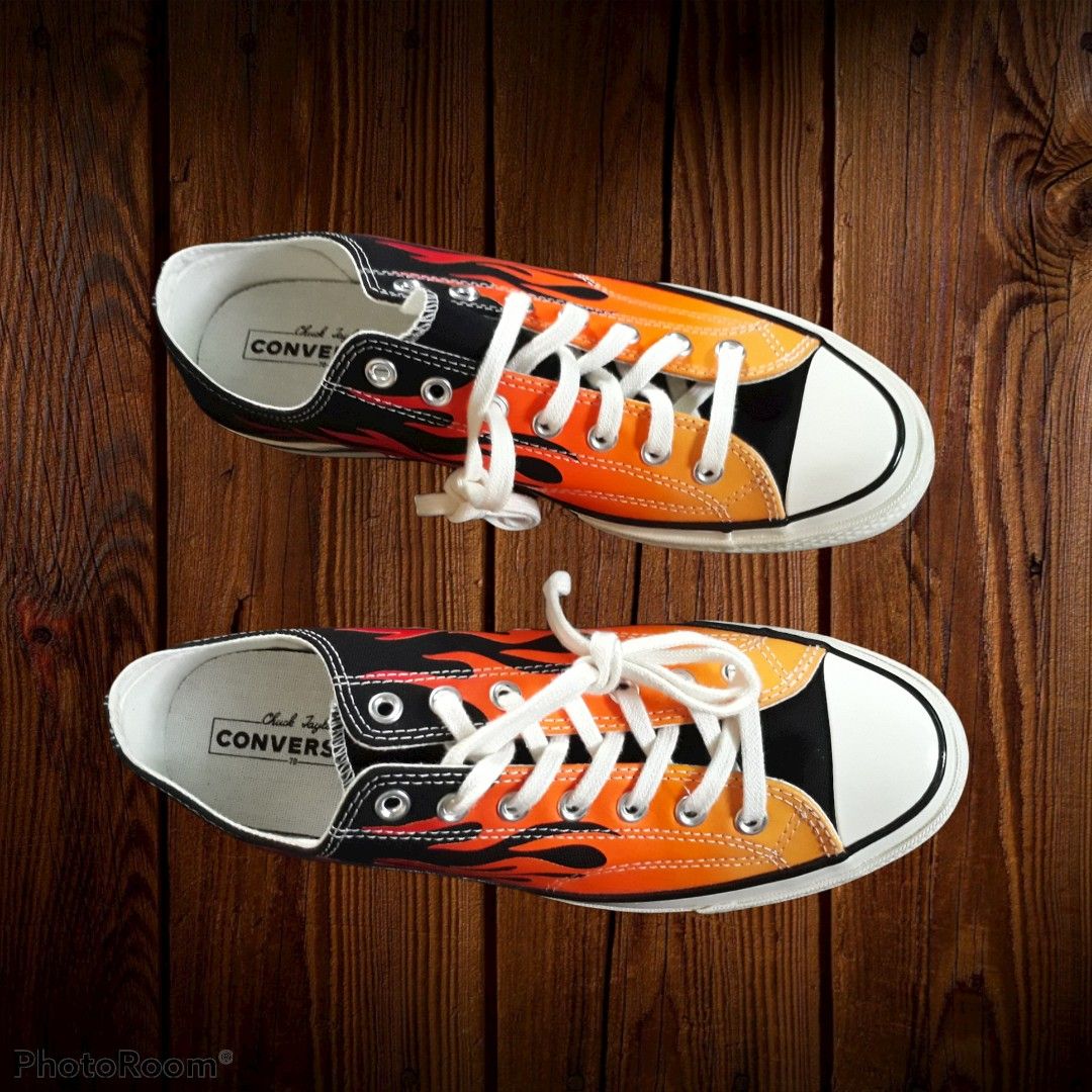 Converse deals fire shoes