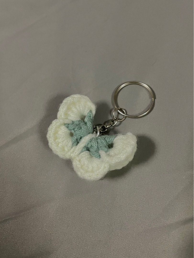 Real butterfly keychain new arrivals