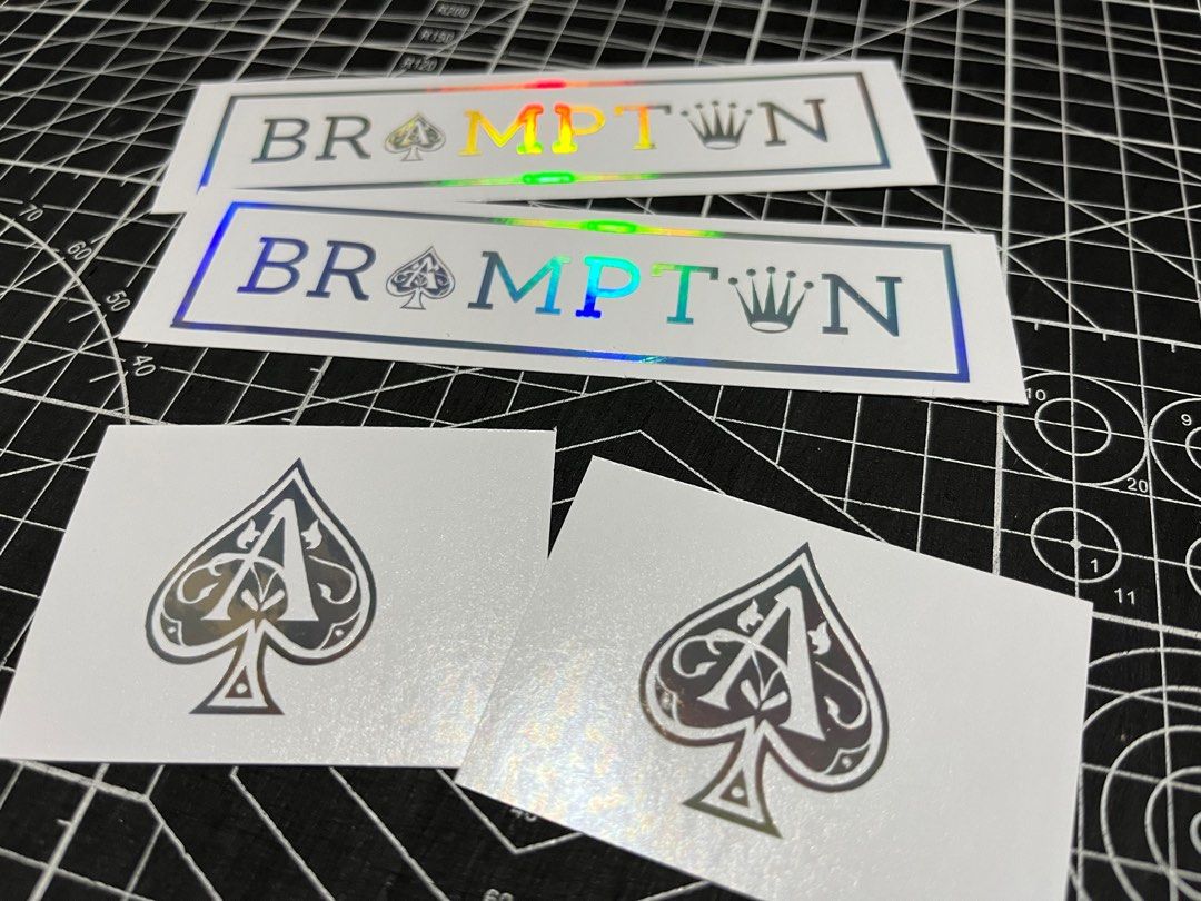 Custom Die-Cut Vinyl Decal Sticker Waterproof for For Brompton/3sixty ...