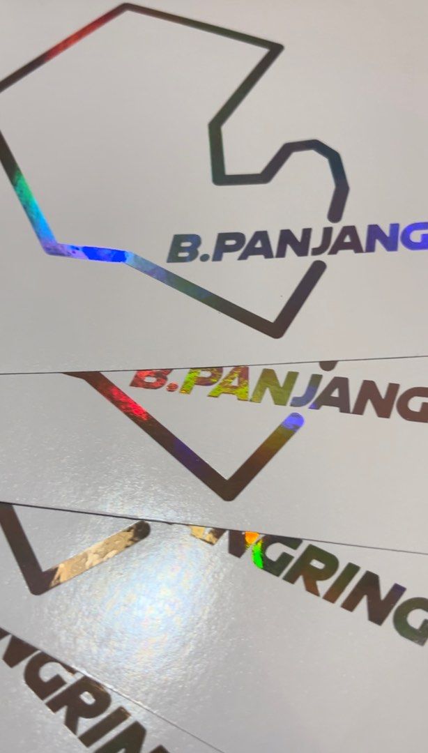 Custom DieCut Vinyl Singapore Neighbourhood Circuit Decal Sticker High