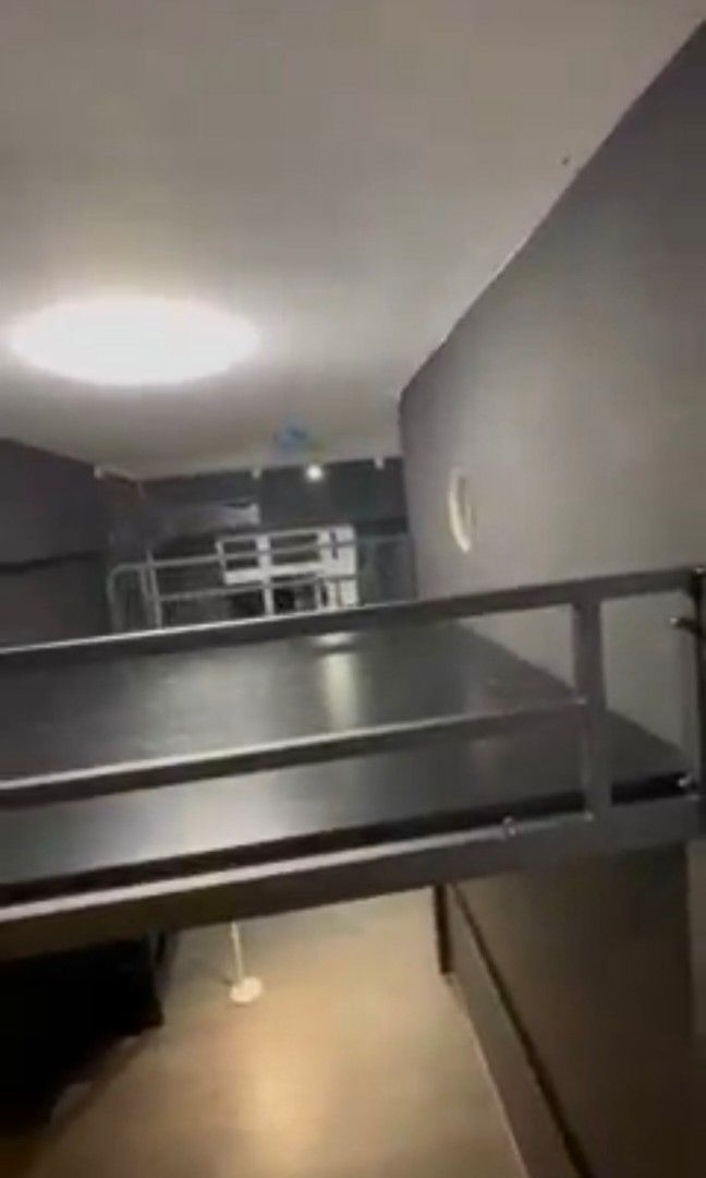 Customize loft bed /HDB 2room loft bed customize, Furniture & Home