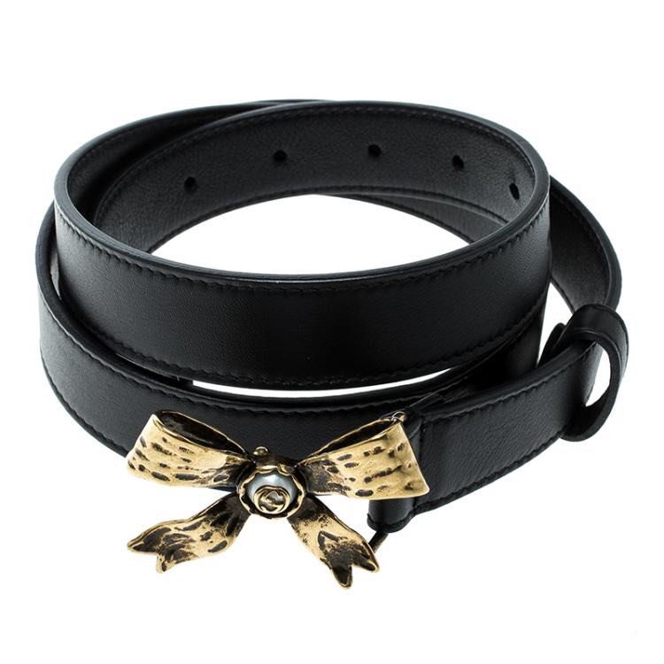 Gucci ribbon belt new arrivals