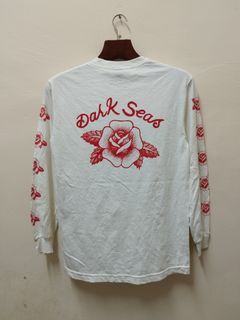 Dark Seas Roses Longsleeve T-shirt