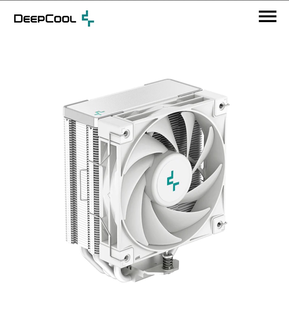 DeepCool AK400 WH, Computers & Tech, Parts & Accessories, Computer ...