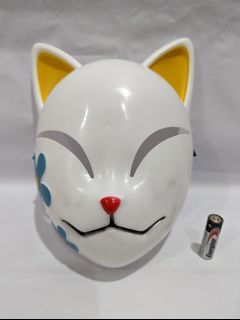 DEMON SLAYER MAKOMO MASK COSPLAY HARD PLASTIC