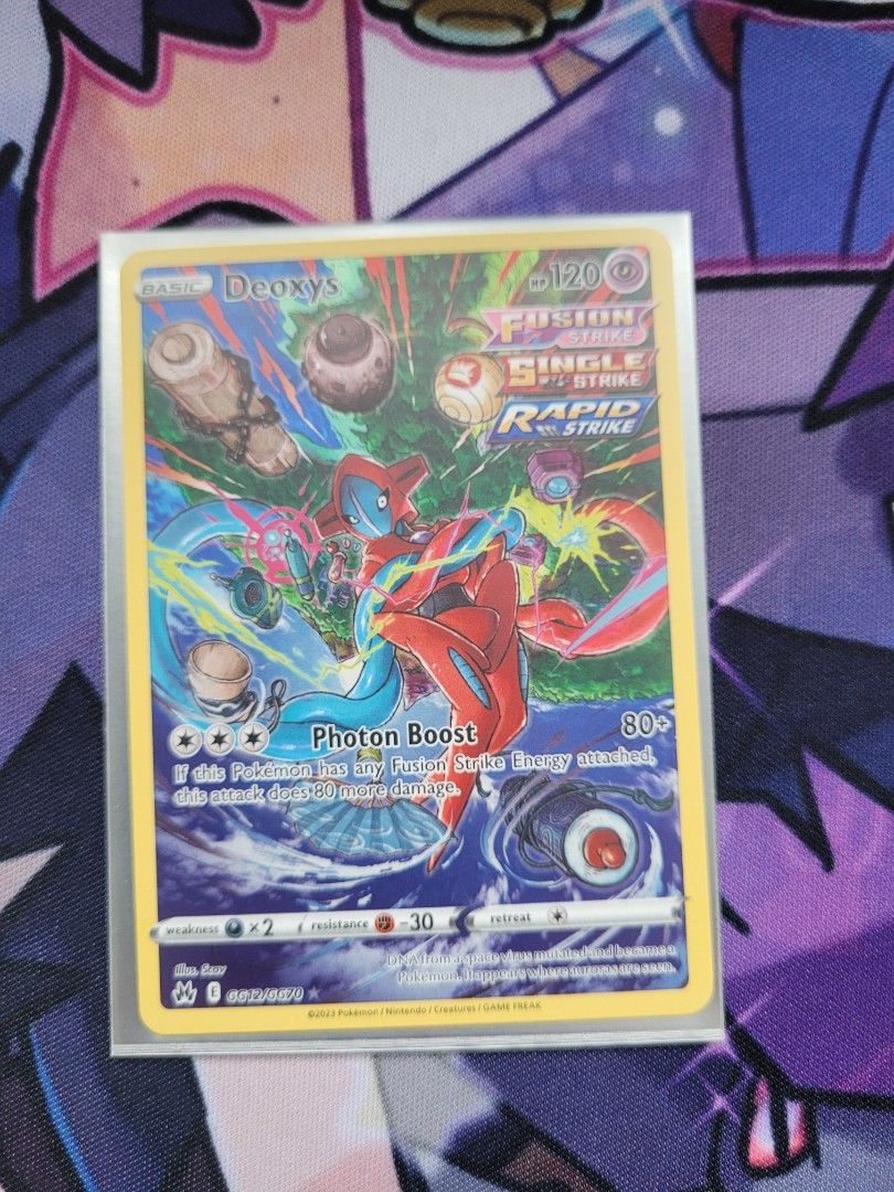 Deoxys (GG12/GG70) [Sword & Shield: Crown Zenith]