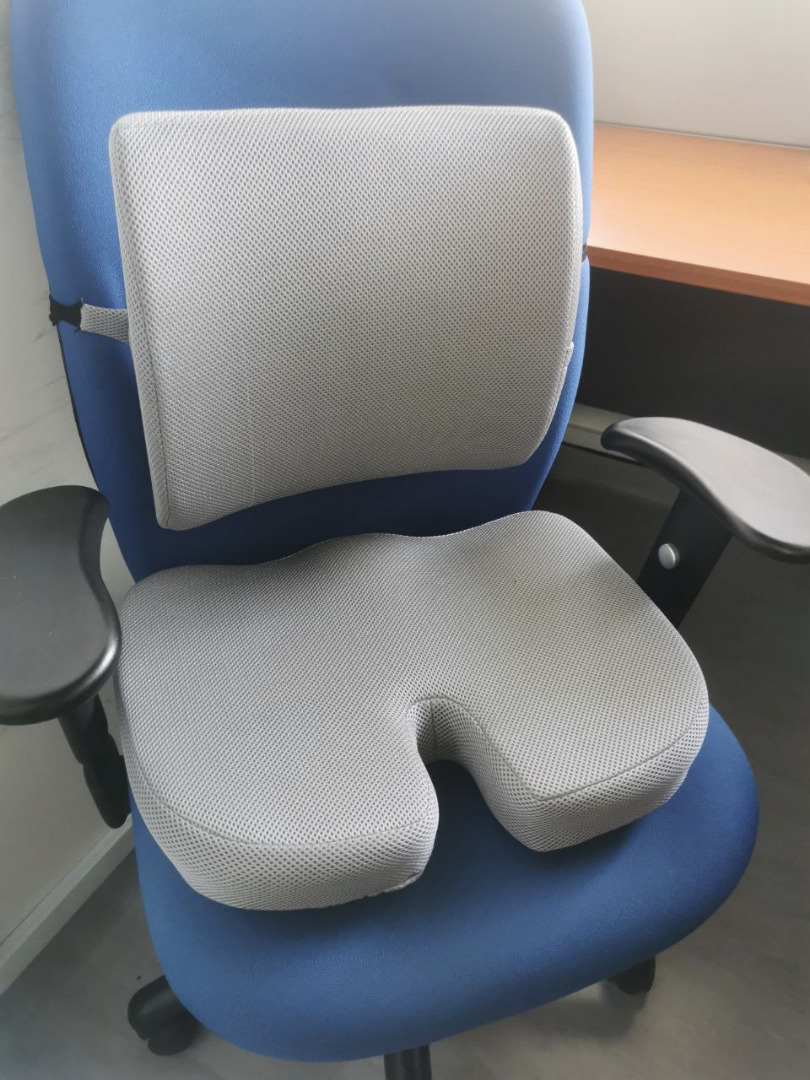 Desk Chair Cushion and back support, Furniture & Home Living, Home