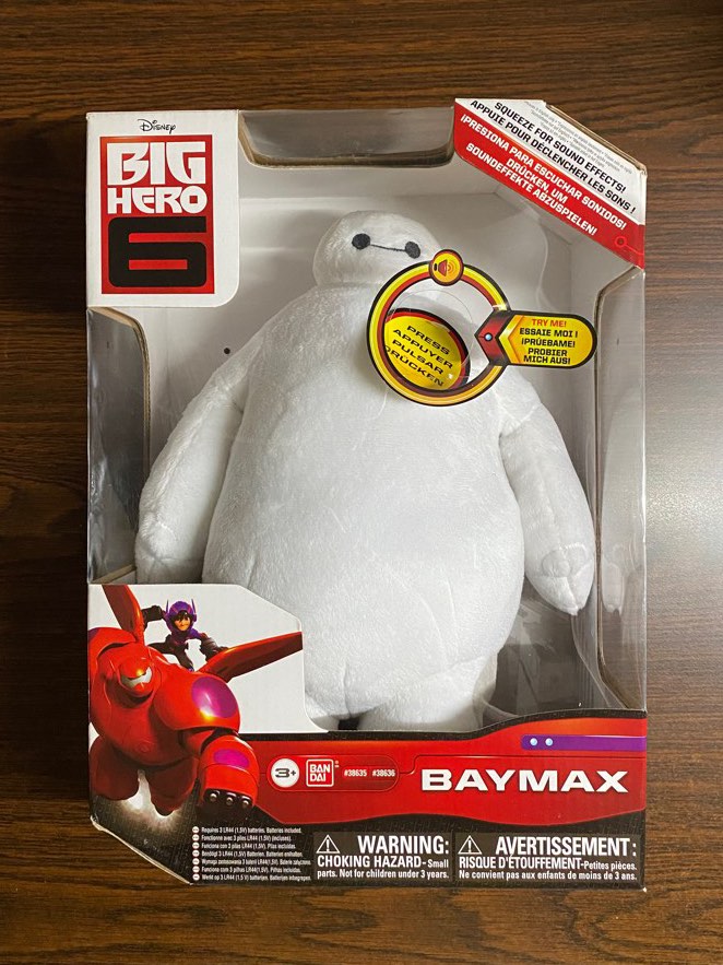 Disney Big Hero 6 Talking Baymax Plush Hobbies Toys Toys