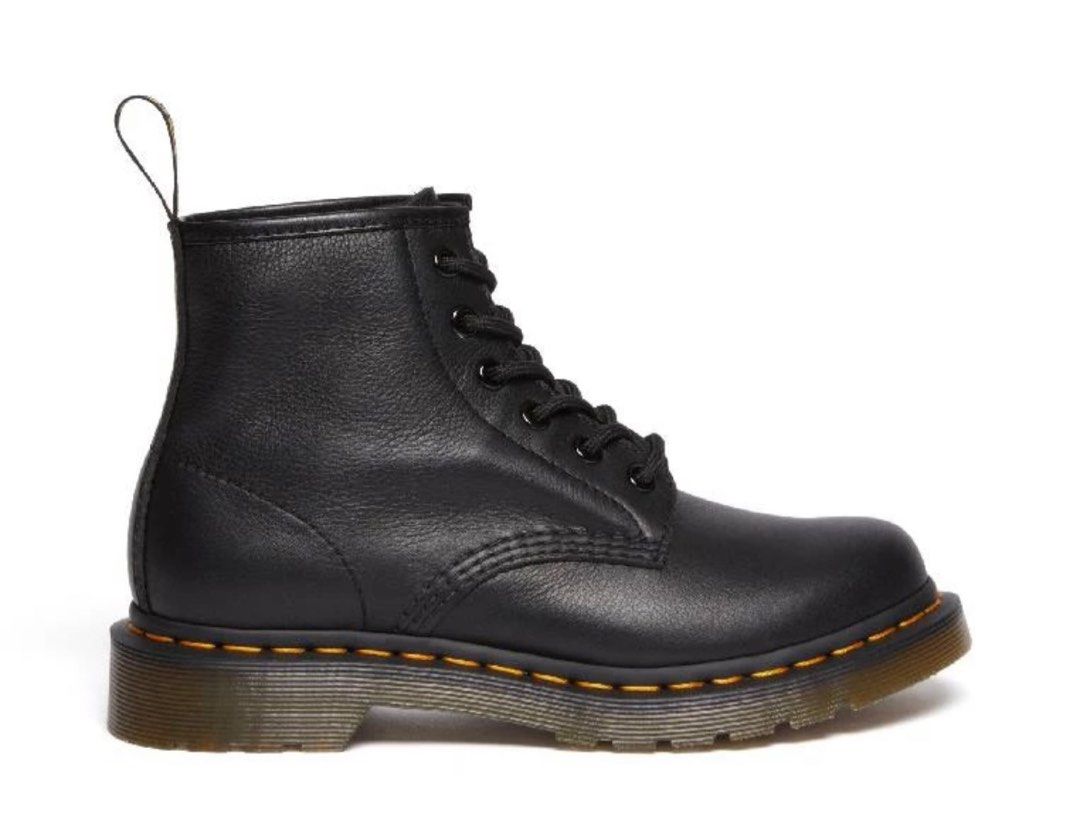 Martens 101 Black Virginia Boots, Women's Fashion, Footwear