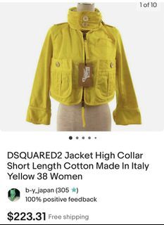Dsquared2 crop Jacket