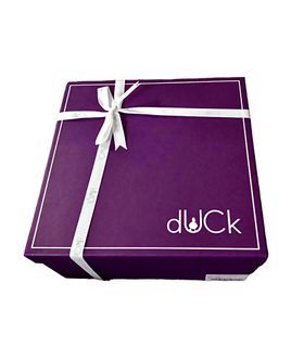 Duck purple box (for telekung)