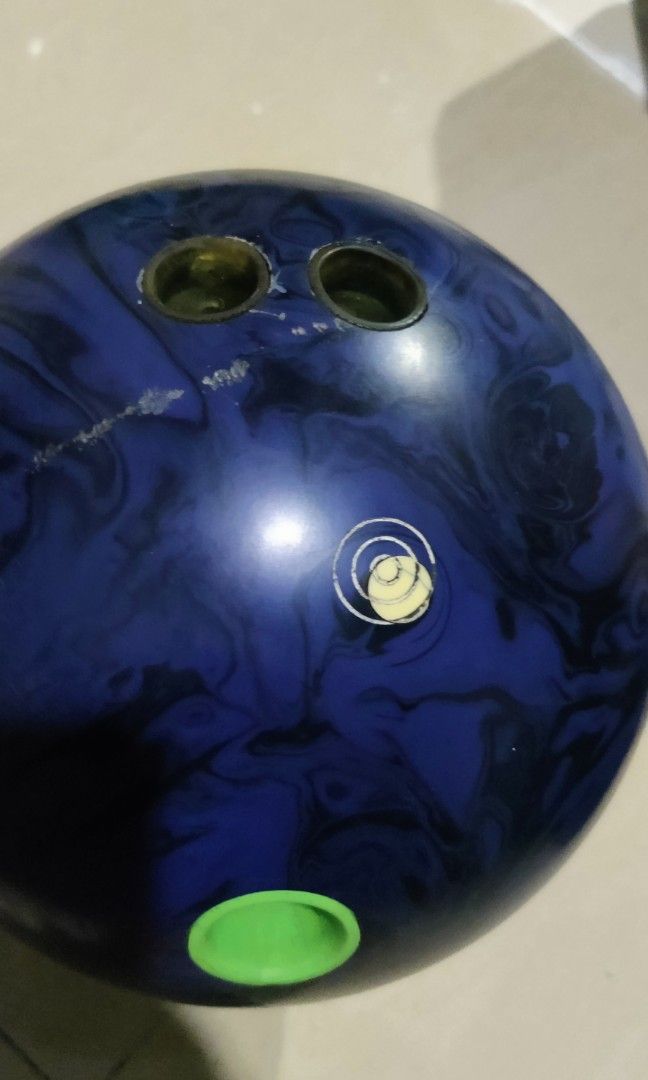 15++ LBS EBONITE TORNADO WARNING BOWLING BALL, Sports Equipment, Sports