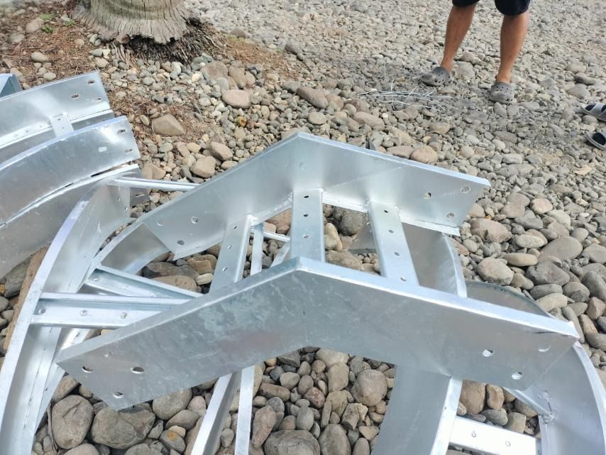 Electrical Cable Ladder type, Elbow and Tee (Category: Construction & Building Materials) located in Bacoor. Submitted by calmtree.64bff5 (Listing ID 1223133986, Image 3). Description: Electrical Cable Ladder type, Elbow and Tee and checkered plate Delivery bound to , BATANGAS client. 2.0mm thickness, Hot Dip Galvanized Finish, complete with nuts and bolts and connectors. Thank you for trusting your requirement with us and hope to receive more or