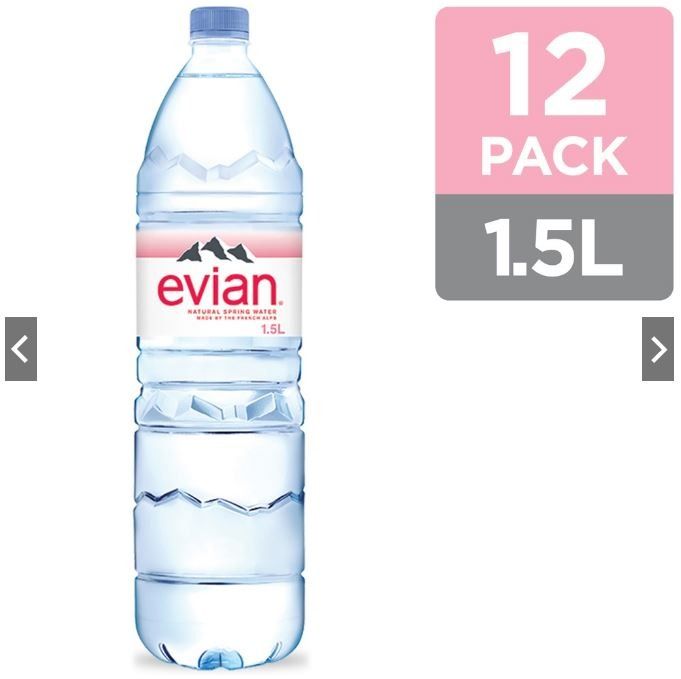 EVIAN Mineral Water 1.5L X 12 (BOTTLE) FREE DELIVERY WITHIN 3 WORKING