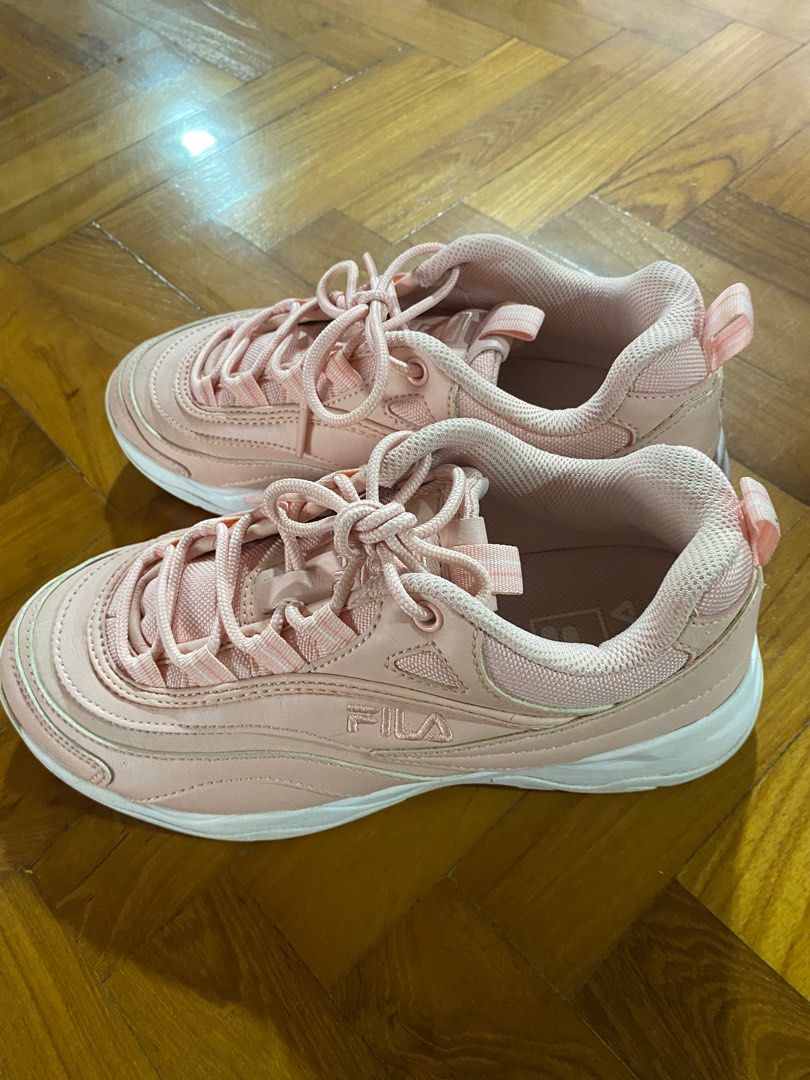 Fila ray hotsell chalk pink