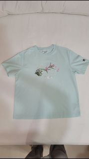 FILA Tee Blue | Athleisure | Blouse | Sports | Casual Wear | L-Size | Shirt | T-Shirt