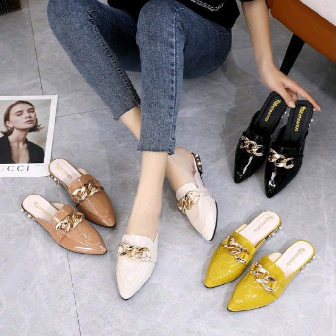 flat shoes sepatu sandal best seller Fesyen Wanita Sepatu di