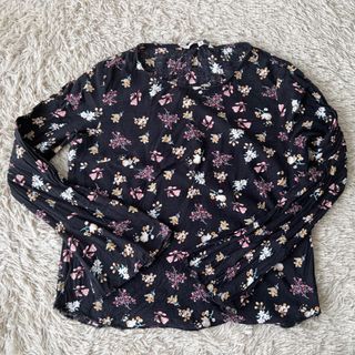 Floral Top with Bell Sleeves Size S
