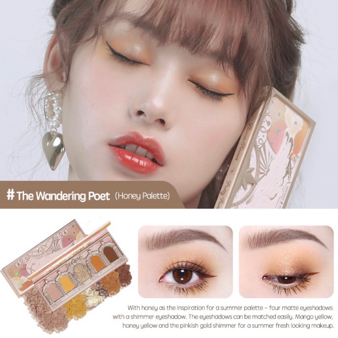 Flower Knows Unicorn FiveColour Eyeshadow Palette, Beauty & Personal