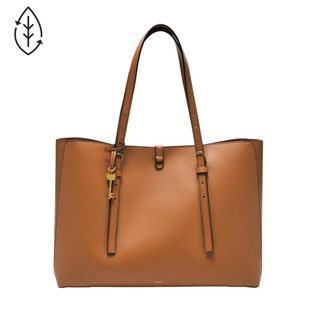 Fossil Kier Vegan Cactus Tote in Tan