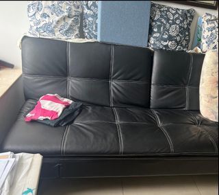 Free sofa extendable to double bed