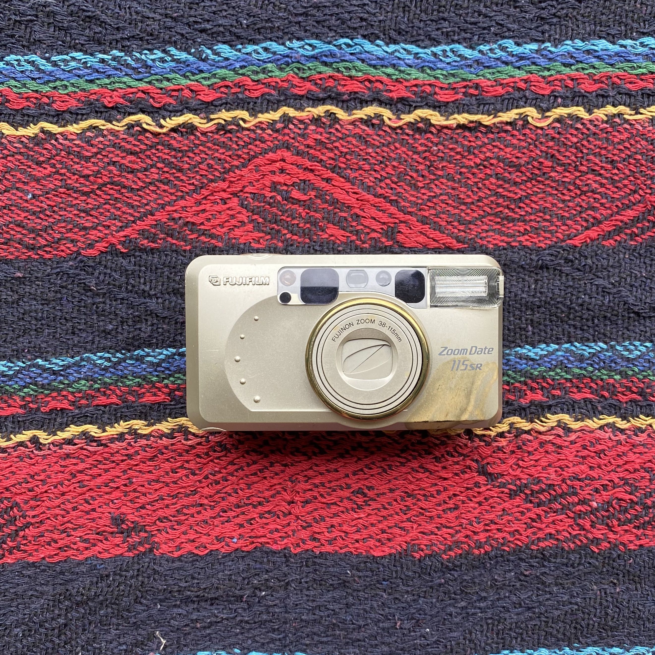 Fujifilm Zoom Date 115SR Film Camera Vintage Filem Kamera, Photography
