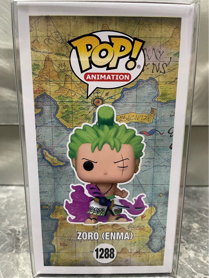 Funko Pop! Animation One Piece Zoro (Enma) GITD Chalice Collectibles  Exclusive Figure #1288