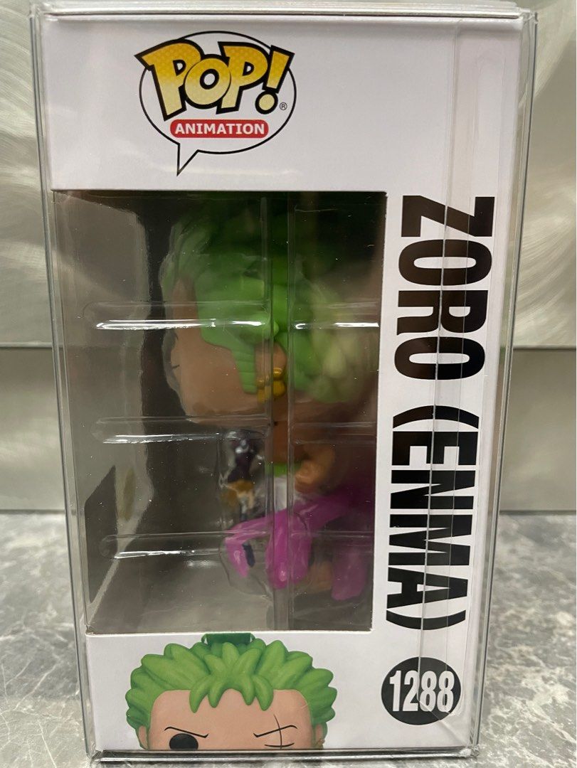 Funko Pop! Chalice Collectibles Exclusive: One Piece - ZORO (ENMA) (GITD)  #1288