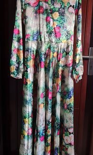 Gamis Floral Cantik